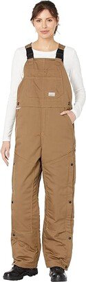 Rebar DuraCanvas Insulated Bib (Field Khaki) Women's Clothing