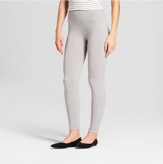 Women's High Waisted Cotton Blend Seamless Leggings