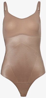 panx Womens Cafe AU Lait Thinstincts® 2.0 Open-bust tretch-woven Body