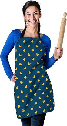 Duck Pattern Apron - Printed Print Custom With Name/Monogram Perfect Gift For Lover