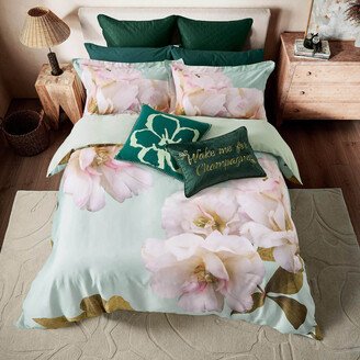 Gardenia Floral Duvet Set