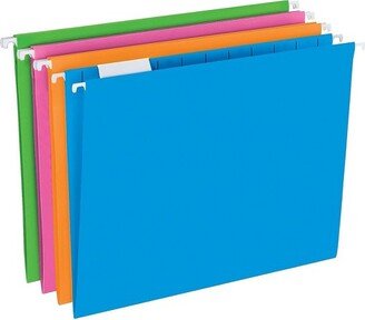 Glow Poly Hanging File Folders 81673