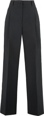 Pleat Detailed Tailored Trousers-AA