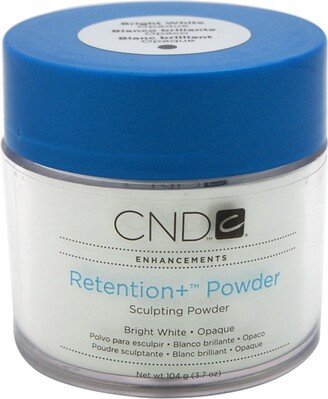 Retention + Powder Sculpting Powder - Bright White by for Women - 3.7 oz Nail Care