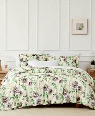 Passiflora Cotton 2 Piece Duvet Cover Set, Twin