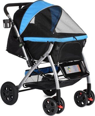 HPZ Pet Rover Premium Stroller - Sky Blue