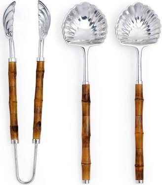 Soho Home Brown Masen Bamboo Serving Set