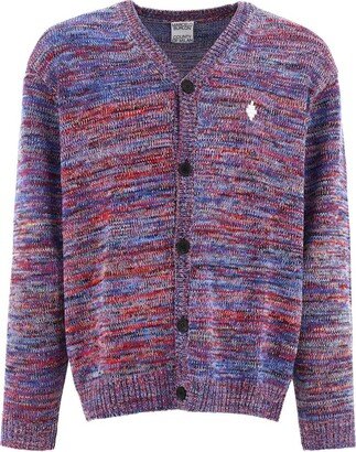 V-Neck Knitted Cardigan-AU