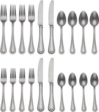 Textured Neutrals 20Pc Flatware Set