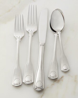 45-Piece London Shell Flatware Service