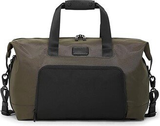 Alpha 3 Double Expansion Travel Satchel (Olive Night) Luggage