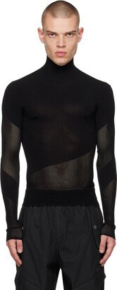 Black Helix Turtleneck