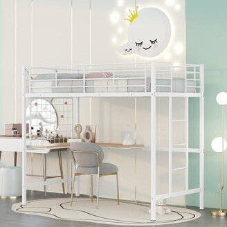 Calnod Strong Support Low Loft Bed with Play Area and Storage