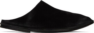 Black Strasacco Slippers