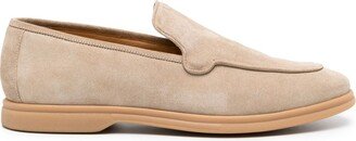 Slip-On Suede Slippers