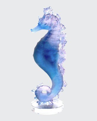 Coral Sea Seahorse, Blue/Pink