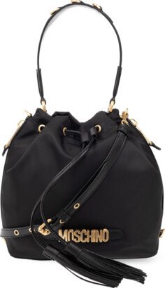 Bucket Shoulder Bag - Black-AA