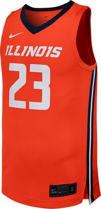 Illinois Men's College Basketball Replica Jersey in Orange