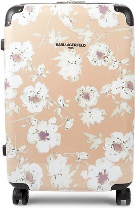 Dune 24-Inch Floral Hardside Spinner Suitcase