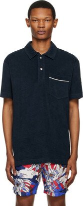 Navy Patch Pocket Polo