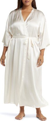 Washable Silk Longline Robe