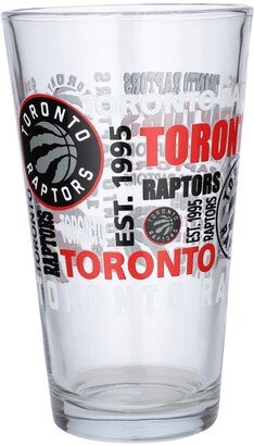 Toronto Raptors 16 oz Team Spirit Pint Glass