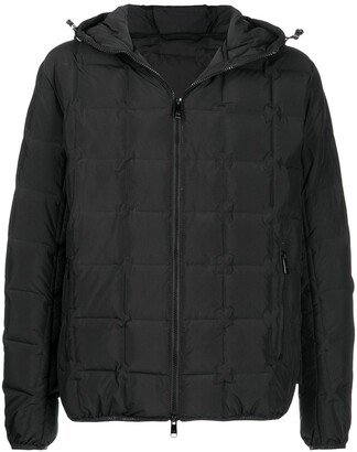 Padded Zip-Up Hooded Coat-AA