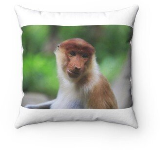 Proboscis Monkey Pillow - Throw Custom Cover Gift Idea Room Decor