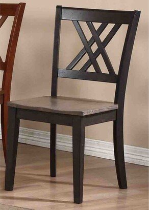 Company Double X-Back Dining Chairs, Set of 2