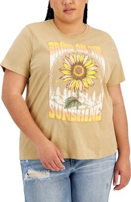 Trendy Plus Size Sunshine Short Sleeve T-Shirt