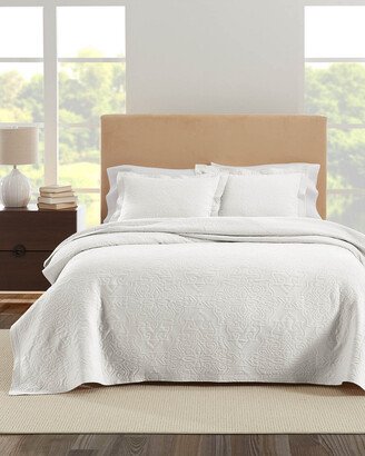 Realeza Raphaela European Matelasse Coverlet Set-AA