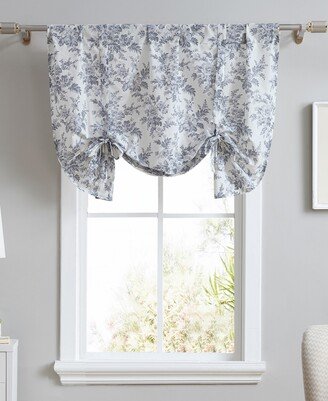 Annalise Floral Tie Up Valance, 50 x 25