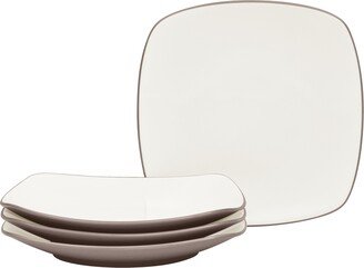 Colorwave Square Salad Plates, Set of 4