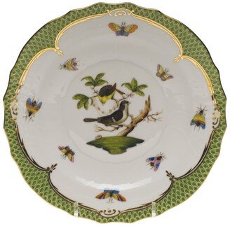 Rothschild Bird Green Motif 01 Salad Plate