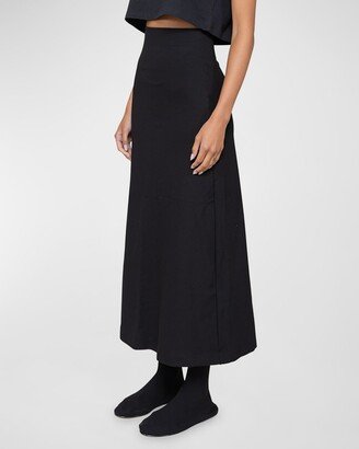 Rio Solid Maxi Skirt