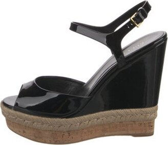 Patent Leather Espadrilles-AJ