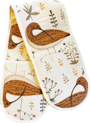 Dog & Dome Limited Edition Curlew Double Oven Gloves