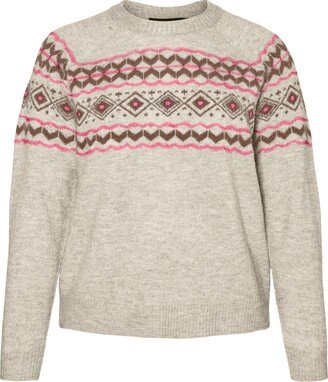 Fifi Fair Isle Crewneck Sweater