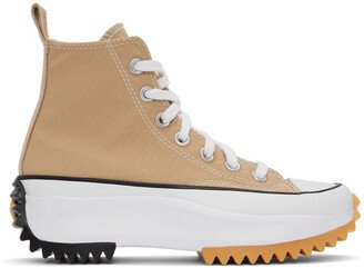 Tan Run Star Hike Sneakers-AA