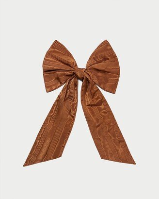 Cherie Nutmeg Oversized Hair Bow