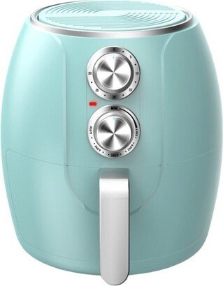 3.2 Quart Electric Air Fryer with Timer and Temp Control- Turquoise