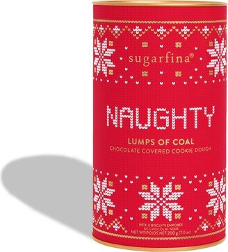 Holiday Naughty Chocolate Covered Cookie Dough Canister