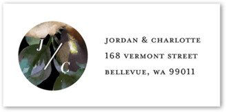 Wedding Place Cards: Modern Style Wedding Address Label, White, Address Label, Matte