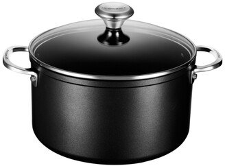 6.3 Quart Toughened Nonstick Stockpot with Lid