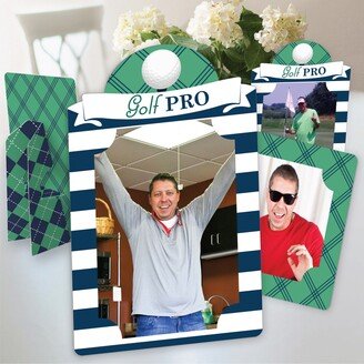 Big Dot Of Happiness Par-Tee Time Golf Birthday or Retirement Party 4x6 Paper Photo Frames 12 Ct