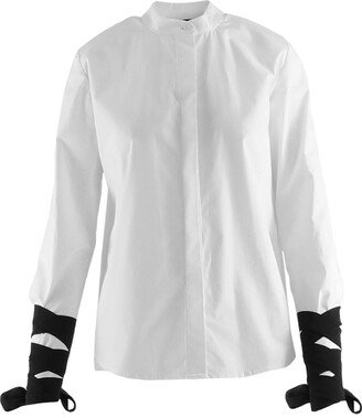 Framboise Sunday White Cotton Shirt