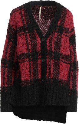 ANGELA DAVIS Cardigan Red