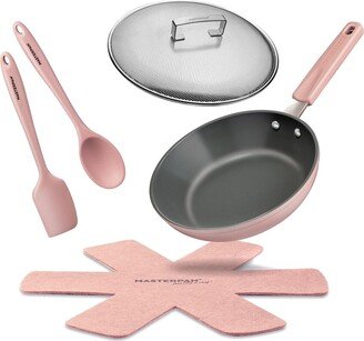 Masterpan Ceramic Clay Nonstick 3Pc Cookware Set-AA