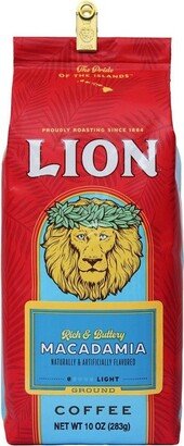 Lion Coffee Macadamia Medium Roast Ground Coffee - 10oz