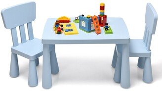 Kids Table and Chair Set 3-Piece Set Toddler Furniture